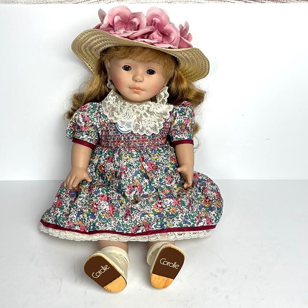 Vintage Corolle Catherine Refabert 17” Doll Signed 1991 Made in France No.469